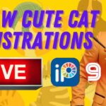 PAINTING CUTE CATS EASILY | IBIS PAINT X TUTORIAL SESSION | DIGITAL PAINTING STREAM