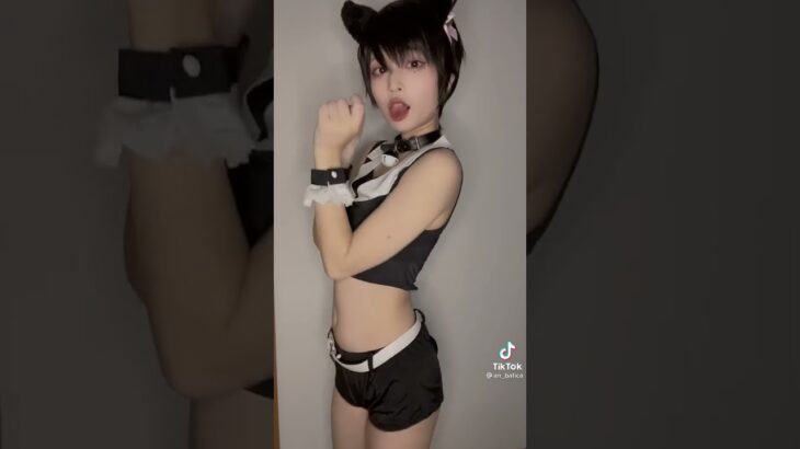 【紳士】中性的女子のかわいい猫耳ダンス　#shorts