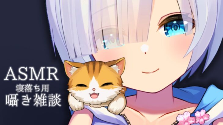 【🌸ASMR🌸】癒し系猫耳女の子の癒しボイスで寝落ちしてね🌙　【新人 Vtuber のんびりねここ-NekokoNonbiri-】