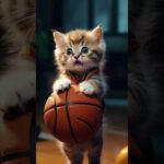 Kittens Playing Basketball #милыекошки #かわいい猫 #cutecats #littlecats #癒しの猫 #catcompilation #癒しの猫 #cat