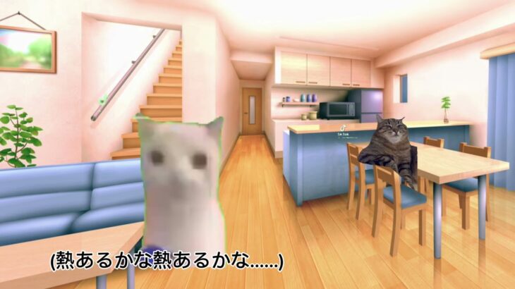 インフルーティーン[猫ミーム][猫マニア][猫][meme][面白い][インフル][バナナ]