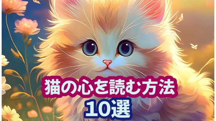 猫の心を読む方法【cvずんだもん・かわいい猫・雑学】